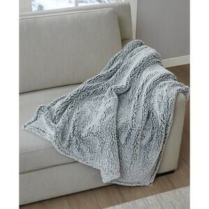 🔥Alpine Valley Cozy Sherpa Throw Soft Fuzzy 50 X 60” Green BNWT🔥